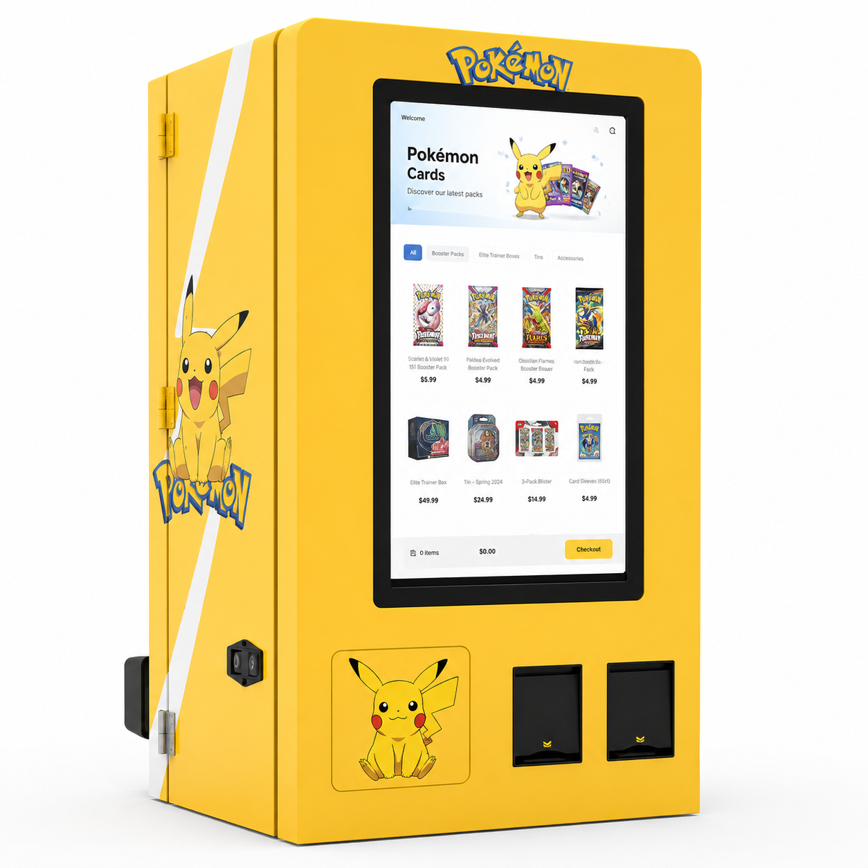 Wonderflow TGC Pokémon Cards Vending Machine